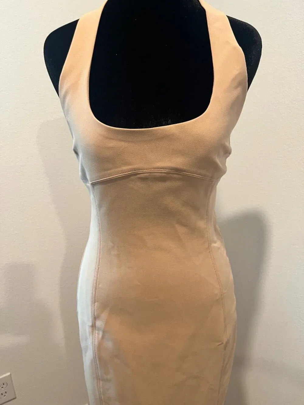 ✨ NWT Zara Taupe Halter Dress – Seamstress Special ✨ - Picture 4 of 13